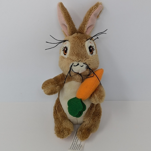 Peter Rabbit Plush Carrot Appleseed Press Stuffed Animal 2017 - Picture 1 of 5